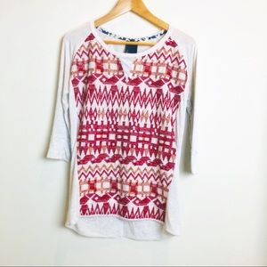 Anthropologie Dolan Embroidered Top